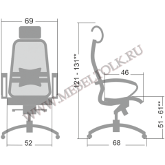 кресло «samurai s-1» компьютерные кресла