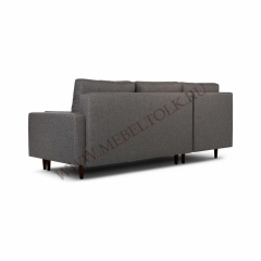 Угловой диван " Лиссабон" коричневый
