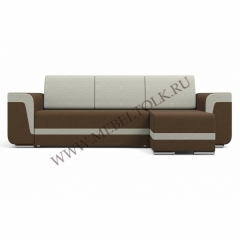 Угловой диван "Марракеш" серо-коричневый