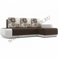 Угловой диван " Соло" светло-коричневый